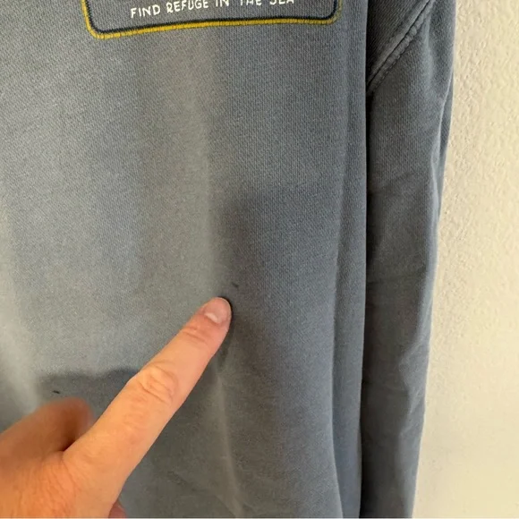 Salty Crew Gray Vintage-Feel Sweatshirt - Picture 4 of 7